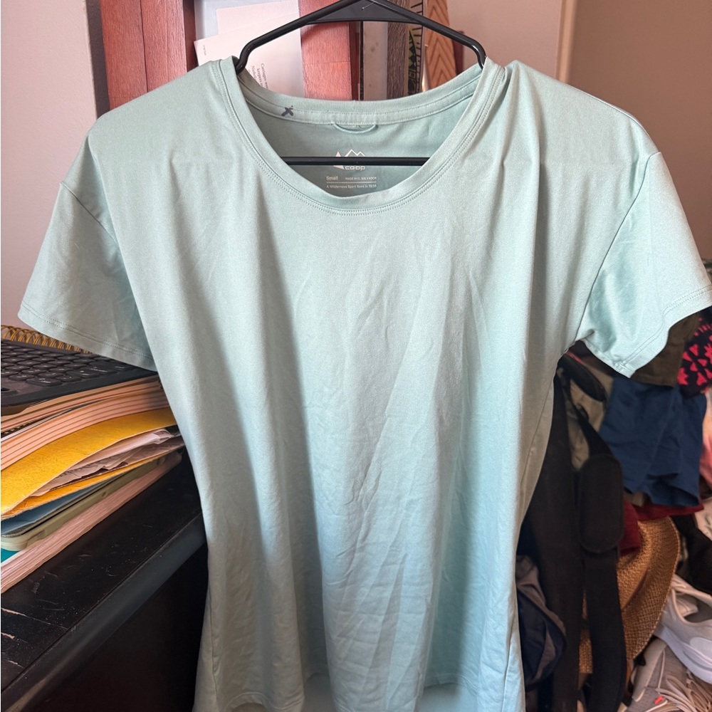 REI women's Aqua Short Sleeve Tee